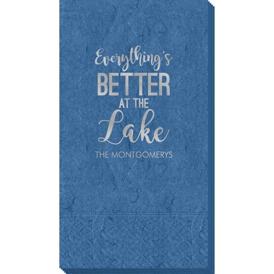 Better at the Lake Bali Guest Towels